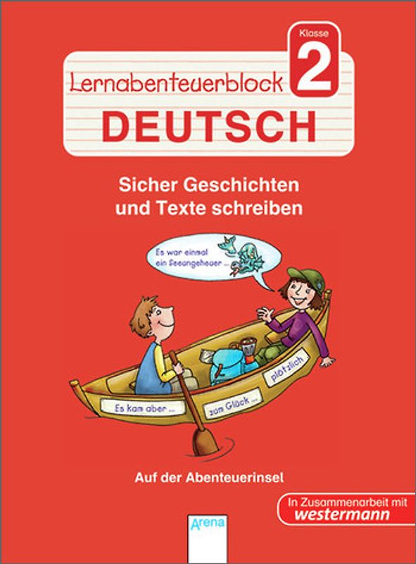 Lernabenteuerblock Klasse 2 Deutsch