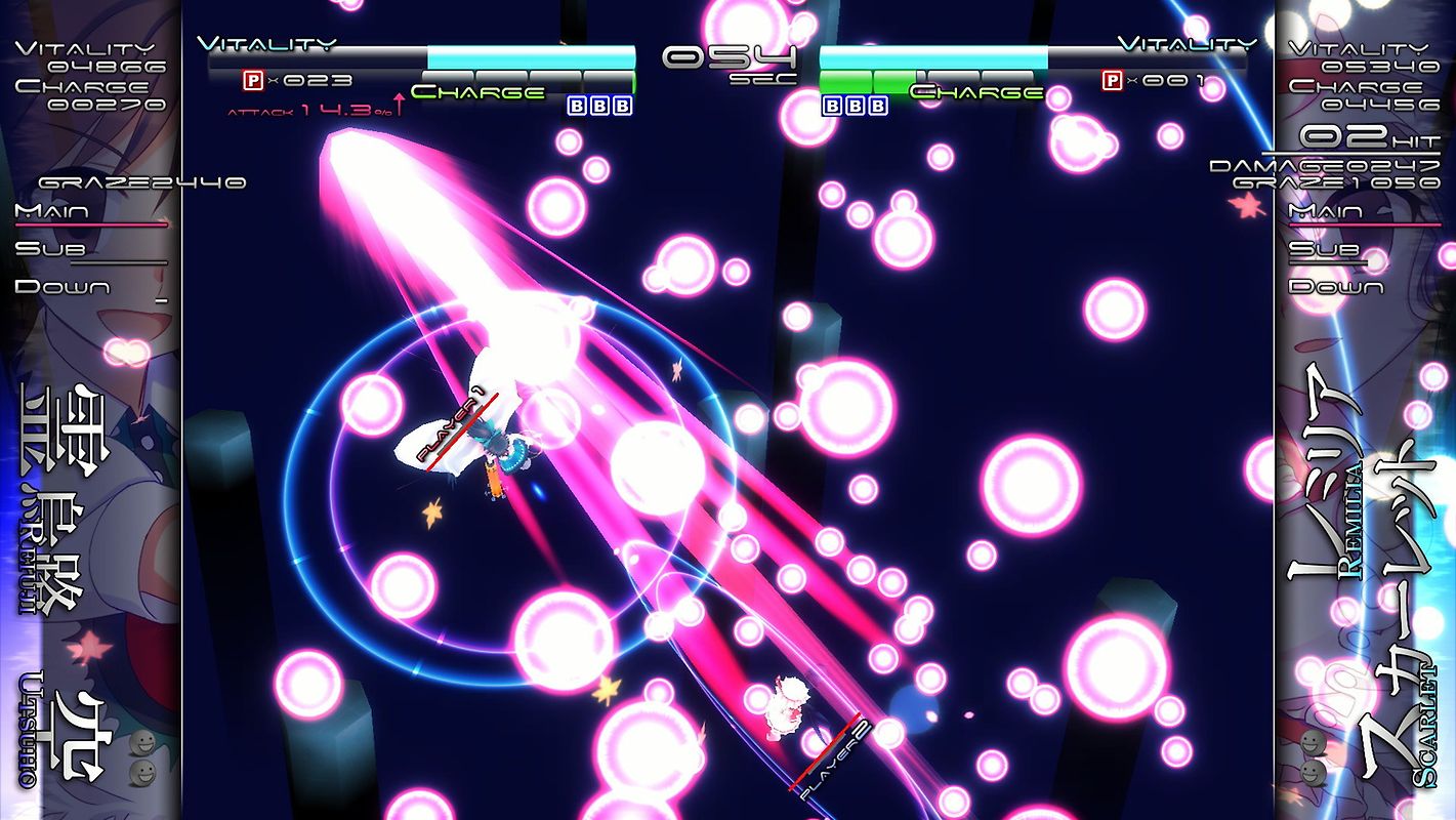 Touhou Genso Rondo: Bullet Ballet PlayStation 4