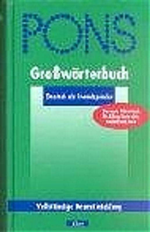 PONS Grosswörterbuch