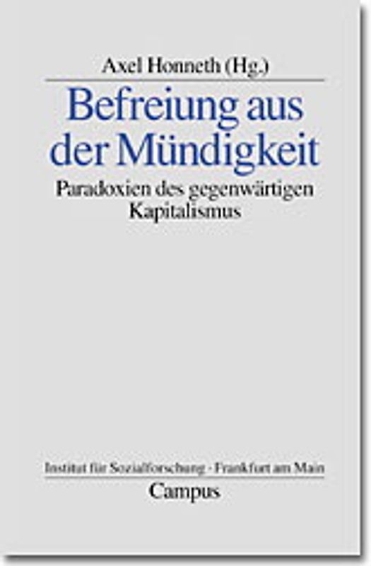 Befreiung aus der Mündigkeit