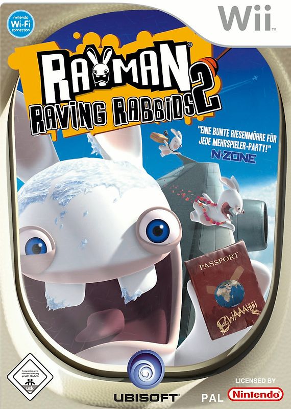 Rayman Raving Rabbids 2 Nintendo Wii