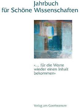 Jahrbuch für Schöne Wissenschaften, Band 3