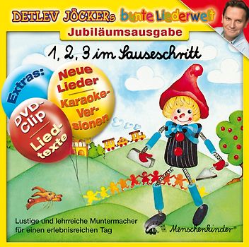 Detlev Jöcker - 1,2,3 im Sauseschritt Jubiläumsausgabe