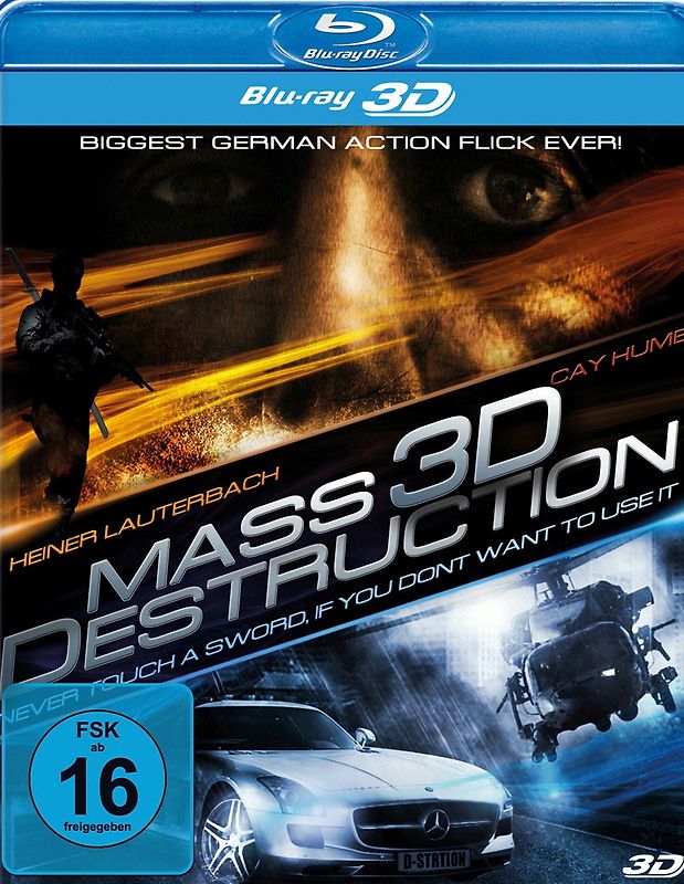 Mass Destruction (Blu-ray 3D) 3D Blu-ray Disc