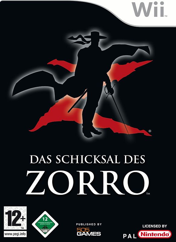 Das Schicksal des Zorro Nintendo Wii