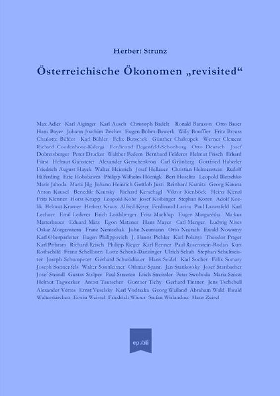 Österreichische Ökonomen „revisited“