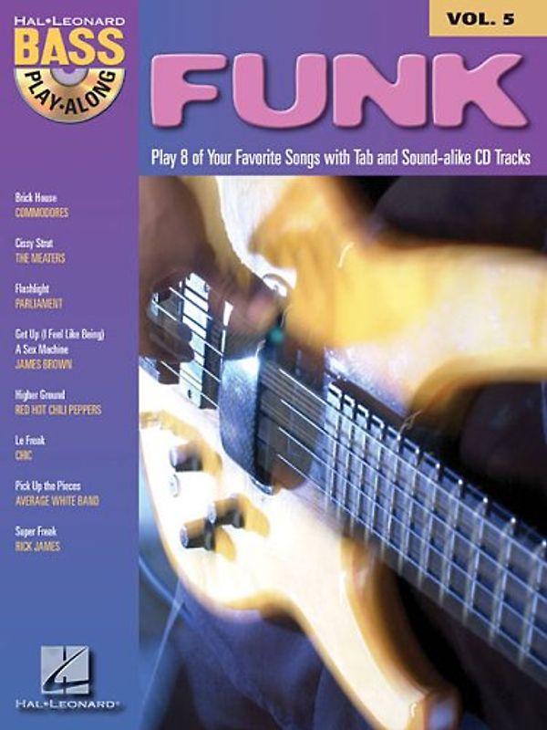 Funk [With CD (Audio)]: 5 (Hal Leonard Bass Play-Along)