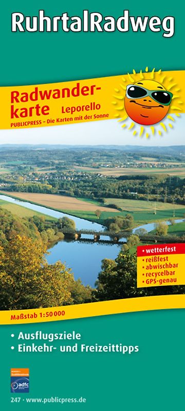 RuhrtalRadweg, Winterberg - Duisburg