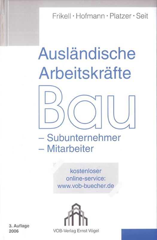 Ausländische Arbeitskräfte Bau