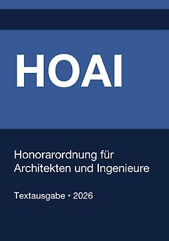HOAI - Honorarordnung für Architekten und Ingenieure (Deutschland) 2026