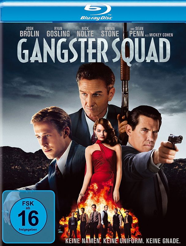 Gangster Squad Blu-ray Disc
