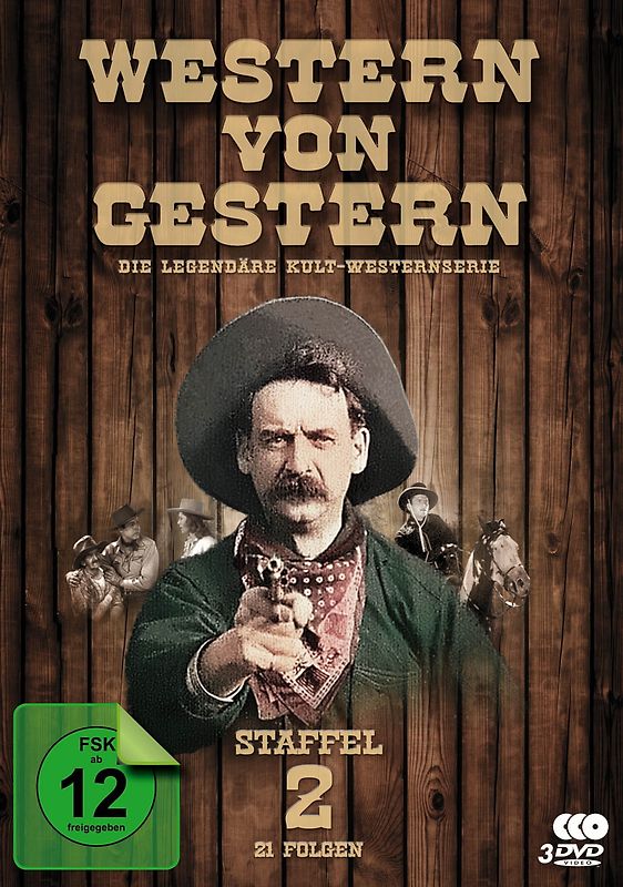 Western von gestern - Staffel 2 (3 Discs) DVD