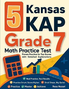 5 Kansas KAP Grade 7 Math Practice Tests