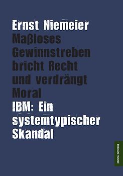 Maßloses Gewinnstreben bricht Recht und verdrängt Moral  Moral