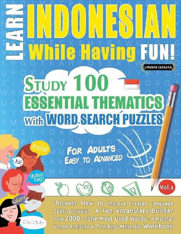 LEARN INDONESIAN WHILE HAVING FUN! - FOR ADULTS