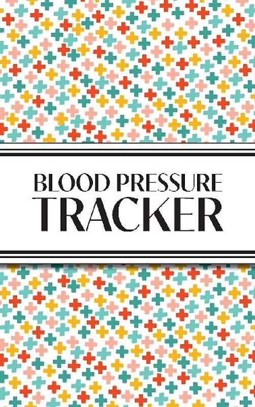 1-Year Blood Pressure Tracker (Multi-Color Health Crosses)