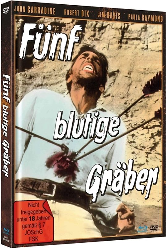 5 BLUTIGE GRÄBER-COVER A [Blu-ray & DVD] DVD