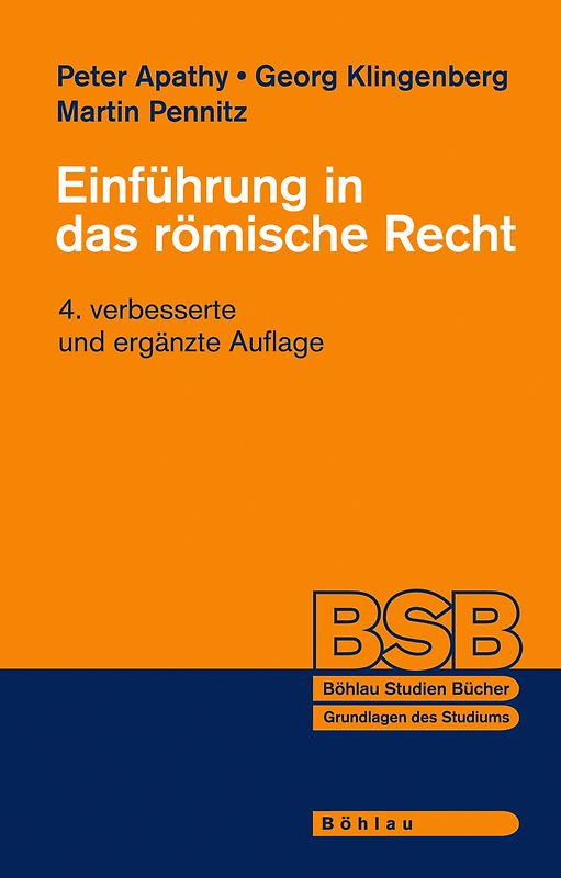 Einführung in das römische Recht