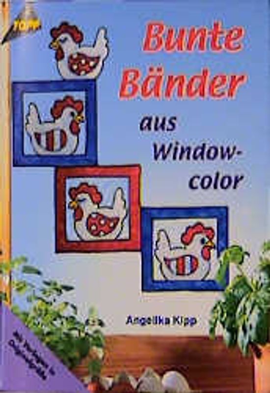 Bunte Bänder aus Windowcolor