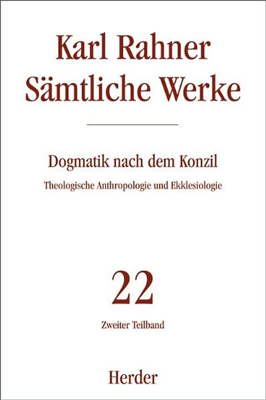 Dogmatik nach dem Konzil