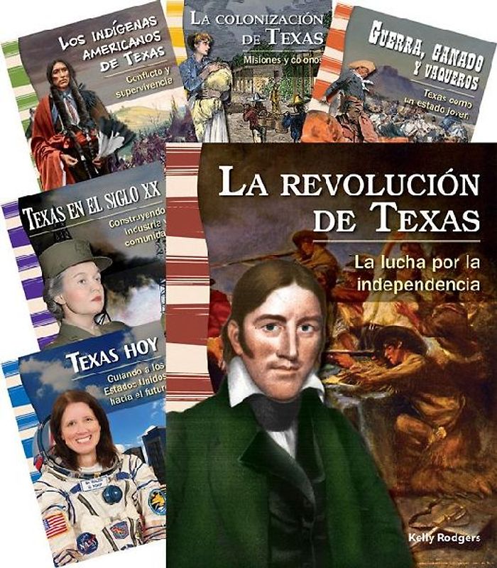 The State of Texas Spanish 8-Book Set