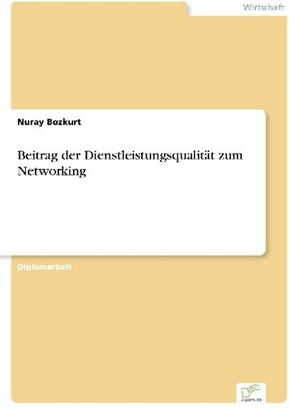 Beitrag der Dienstleistungsqualität zum Networking