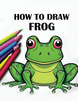 How To draw Frog: Frog Activity Book | A Step-by-Step Guide for Beginners