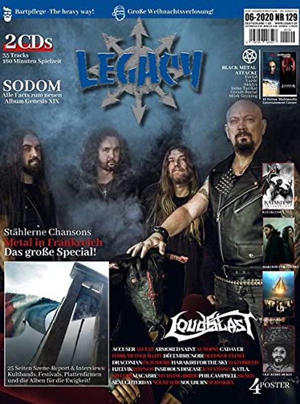 LEGACY MAGAZIN: THE VOICE FROM THE DARKSIDE: Ausgabe #129 (6/2020)