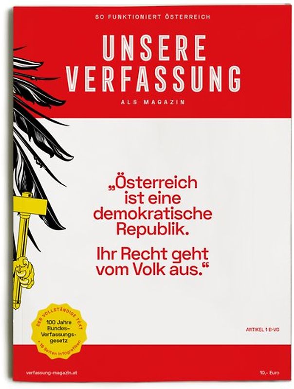 Unsere Verfassung als Magazin