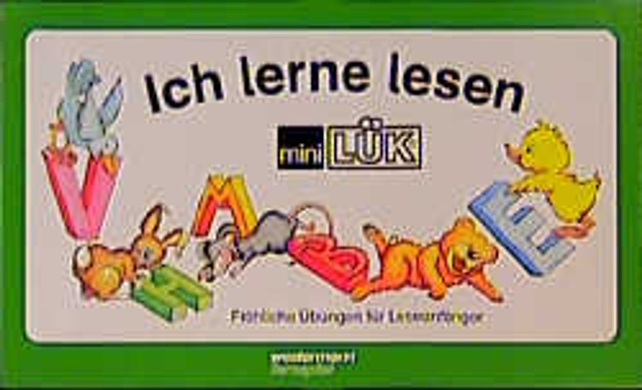 LÜK-mini-Set Ich lerne lesen