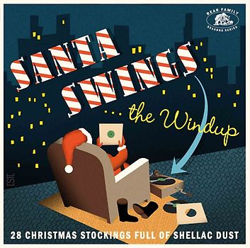 Santa Swings The Windup - 27 Christmas Stockings F