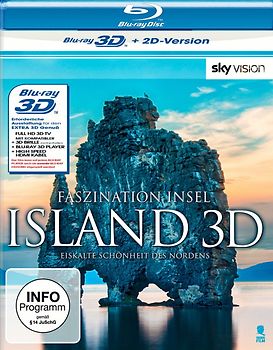 Faszination Insel - Island 3D [inkl. 2D Version] 3D Blu-ray Disc
