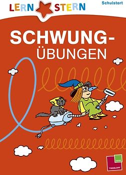 LERNSTERN Schwungübungen Buchstaben und Zahlen