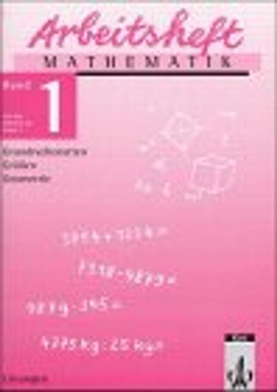 Arbeitshefte Mathematik. Lösungen
