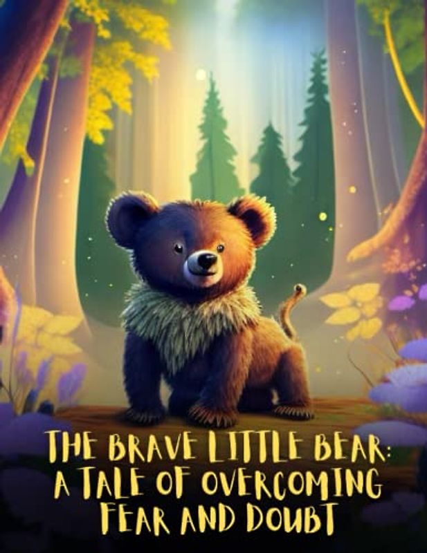 The Brave Little Bear - A Tale of Overcoming Fear and Doubt: Short Story for kids about Courage, Perseverance & Self-Confidence I A Motivational Book For kids I Gift for Kids