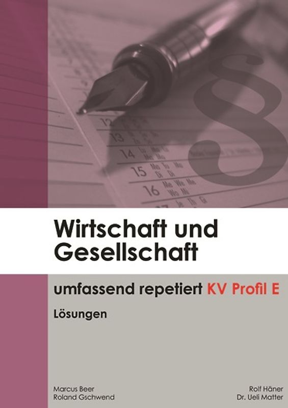 Wirtschaft und Gesellschaft umfassend repetiert