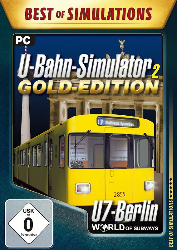 Best of Simulations: U-Bahn Simulator 2: Gold Edition (World of Subways) PC Spiele