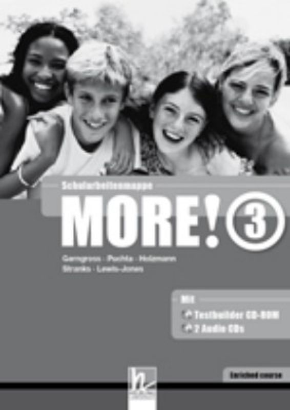 MORE! 3 Enriched Course Schularbeitenmappe mit Testbuilder CD-ROM und Audio CD