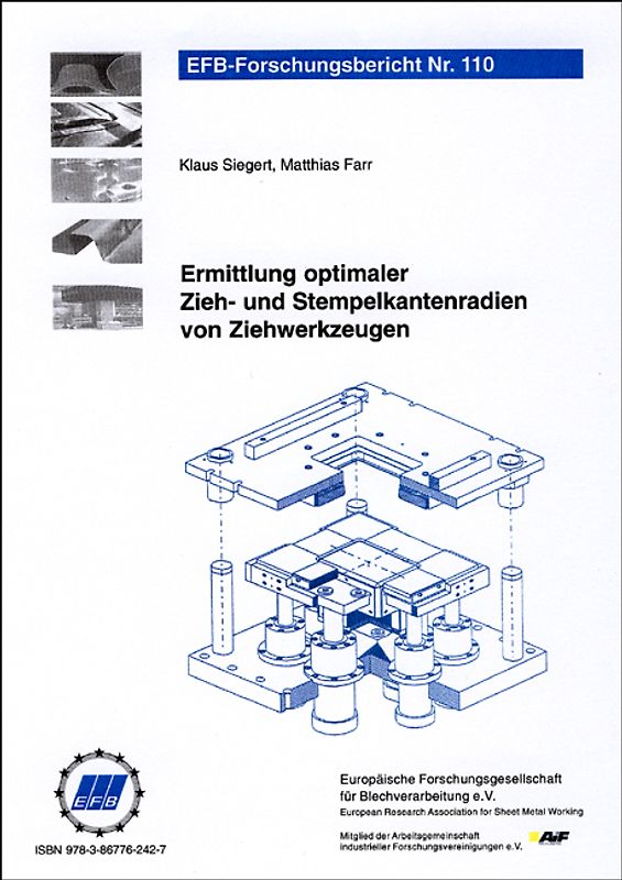 Ermittlung optimaler Zieh- und Stempelkantenradien von Ziehwerkzeugen