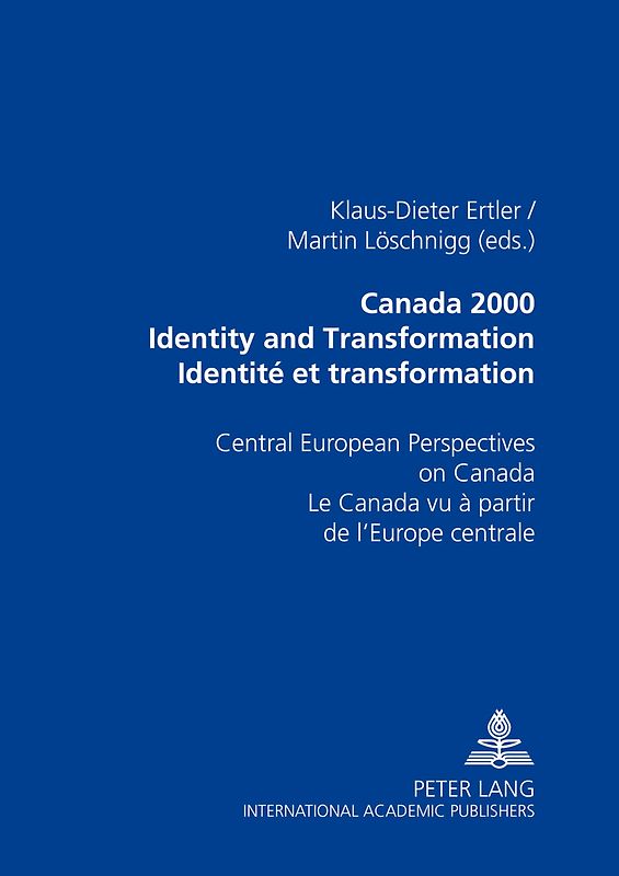 Canada 2000 Identity and Transformation- Identité et transformation