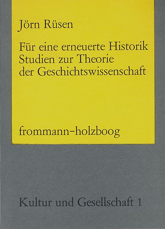 Für eine erneuerte Historik