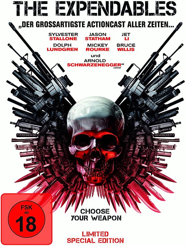 The Expendables [Steelbook, Limited Special Edition] Blu-ray Disc