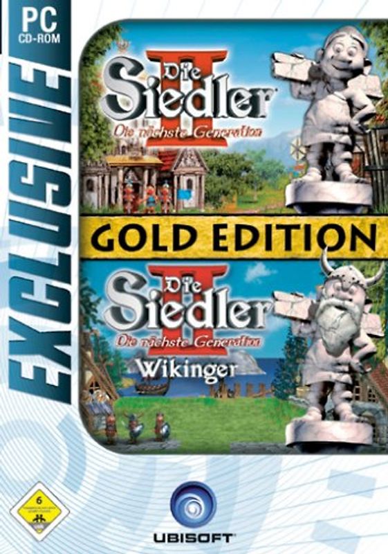 Siedler II - Nächste Generat. Gold - DVD-Box PC Spiele