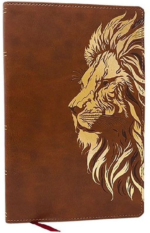 Kjv, Personal Size New Testament, Tan Leathersoft, Red Letter, Comfort Print