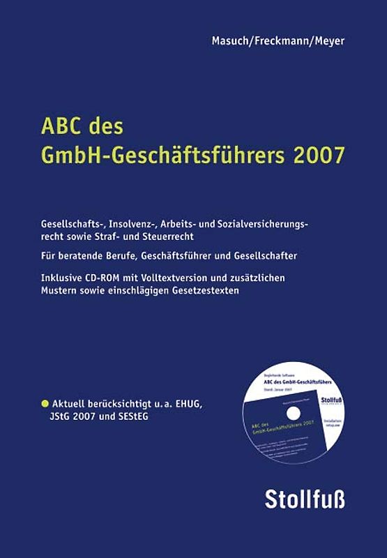 ABC des GmbH-Geschäftsführers