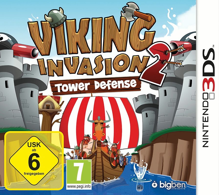 Viking Invasion 2 - Tower Defense Nintendo 3DS