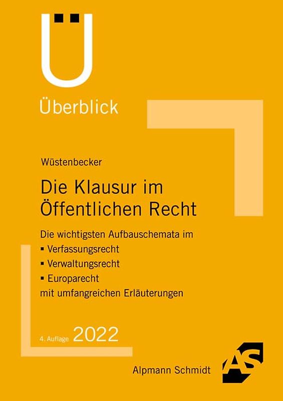 Die Klausur im Öffentlichen Recht