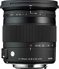 Sigma C 17-70 mm F2.8-4.0 DC HSM OS Macro 72 mm Objectif (adapté à Nikon F) noir