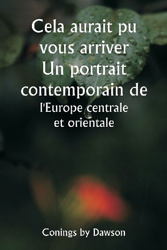 It Might Have Happened To You  A Contemporary Portrait of Central and Eastern Europe