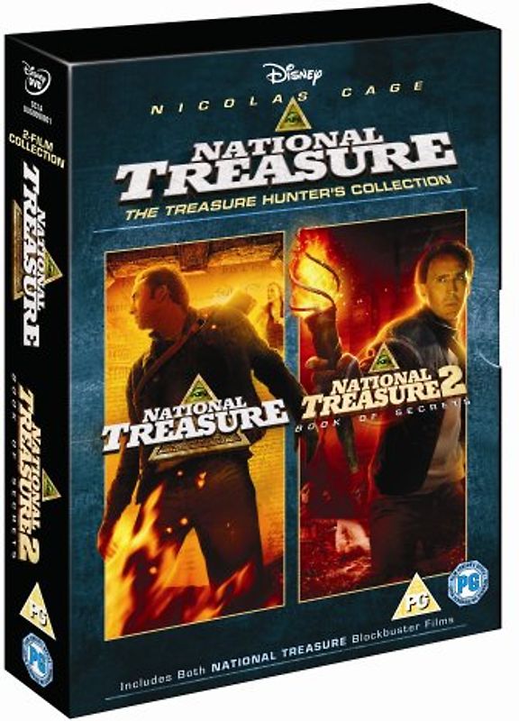 National Treasure - National Treasure/National Treasure 2: Book of Secrets [UK Import] DVD